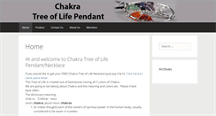 Desktop Screenshot of chakraproducts.com