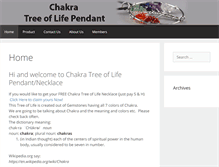 Tablet Screenshot of chakraproducts.com